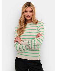 Kaffe - Pullover Kamala 10506891 Grün Regular Fit - Lyst