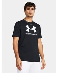 Under Armour - T-Shirt Ua Sportstyle Logo Update Ss 1382911-001 Loose Fit - Lyst