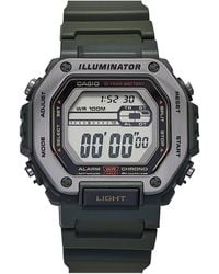 G-Shock - Uhr Digital Mwd-110H-3Avef Grün - Lyst