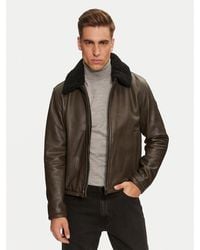 Joop! - Lederjacke 17 Mesh 80000658 Regular Fit - Lyst