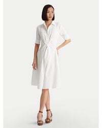 Ralph Lauren - Hemdkleid 200831364001 Regular Fit - Lyst