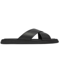 Calvin Klein - Pantoletten Criss Cross Sandal Hm0Hm01737 - Lyst