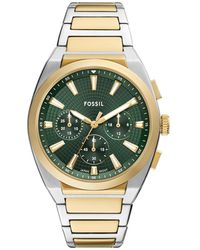 Fossil - Uhr Everett Chronograph Fs6106 - Lyst