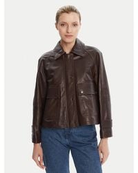 Weekend by Maxmara - Lederjacke Berbice 2525446021 Regular Fit - Lyst