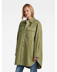 G-Star - Übergangsjacke D23023-C838-B212 Grün Oversize - Lyst