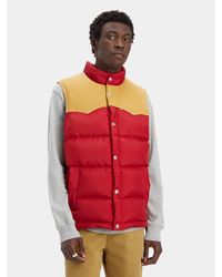 Levi's - Weste Western Super Puffer A5634-0003 Regular Fit - Lyst