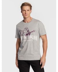 True Religion - T-Shirt Buddha Stencil 106294 Regular Fit - Lyst