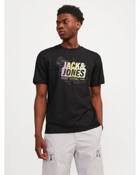Jack & Jones - T-Shirt Map 12257908 Regular Fit - Lyst