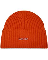 Calvin Klein - Mütze Ck Must Logo Beanie K60K611401 - Lyst