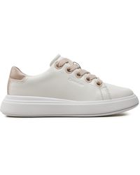 Calvin Klein - Sneakers Cupsole Lace Up Lth Hw0Hw02085 Weiß - Lyst