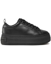 Calvin Klein - Sneakers Bold Flatf Low Laceup Lth - Lyst