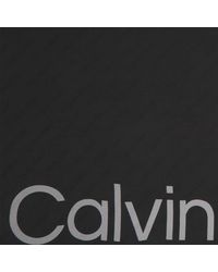 Calvin Klein - Tuch Aop Logo Jaquard Scarf 130X130 K60K611125 - Lyst