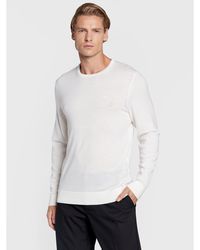 Calvin Klein - Pullover Superior K10K109474 Weiß Regular Fit - Lyst