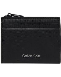 Calvin Klein - Kreditkartenetui Ck Must 10Cc Cardholder W/Zip K50K511282 - Lyst