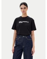 Karl Lagerfeld - T-Shirt A1W17005 Relaxed Fit - Lyst
