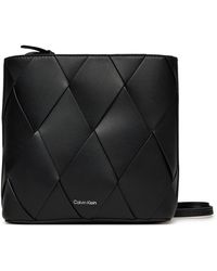 Calvin Klein - Handtasche Ck Woven Square Crossbody K60K612991 - Lyst