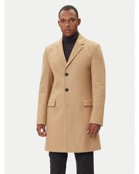 HUGO - Wollmantel Migor2541 50546528 Slim Fit - Lyst