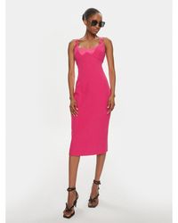 Versace - Kleid Für Den Alltag 76Hao919 Slim Fit - Lyst