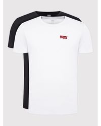 Levi's - Levi' 2Er-Set T-Shirts 79681-0026 Weiß Slim Fit - Lyst