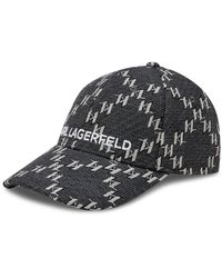 Karl Lagerfeld - Cap K/Monogram Essential Cap 236W3408 - Lyst