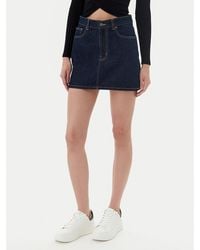 Guess - Jeansrock W5Yd0Q D5M4C Regular Fit - Lyst