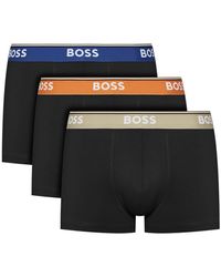BOSS - 3Er-Set Boxershorts Trunk 3P Power 50531684 - Lyst