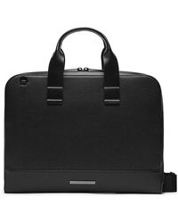 Calvin Klein - Laptoptasche Modern Bar Slim Laptop Bag Mono K50K511529 - Lyst