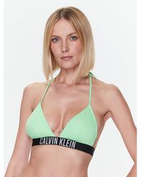 Calvin Klein - Bikini-Oberteil Kw0Kw01963 Grün - Lyst