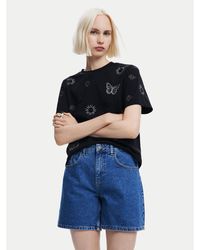 Desigual - T-Shirt Tarot 24Wwtk96 Regular Fit - Lyst