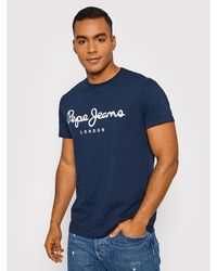 Pepe Jeans - T-Shirt Original Pm508210 Slim Fit - Lyst