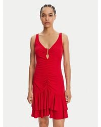 Just Cavalli - Kleid Für Den Alltag 78Pao907 Slim Fit - Lyst