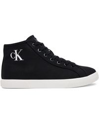 Calvin Klein - Sneakers Ess Vulc Mid Cv Mg Wn Yw0Yw01761 - Lyst