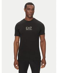 EA7 - T-Shirt 7M000301 Af13739 Uc001 Slim Fit - Lyst