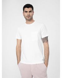 4F - T-Shirt Ss23Ttshm297 Weiß Regular Fit - Lyst