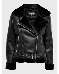 ONLY - Jacke Aus Kunstleder Agnete 15260002 Regular Fit - Lyst