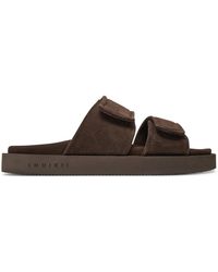 Inuikii - Pantoletten Suede Double Band 50102-510 - Lyst