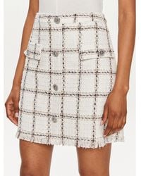 Bruuns Bazaar - Trapezförmiger Rock Jalena Bbw3791 Weiß Regular Fit - Lyst
