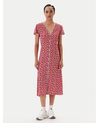 Tommy Hilfiger - Kleid Für Den Alltag Dw0Dw20884 Regular Fit - Lyst