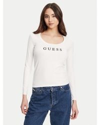 Guess - Bluse O5Ri00 Kbbu1 Regular Fit - Lyst