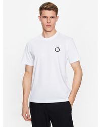Trussardi - T-Shirt 52T00723 Weiß Regular Fit - Lyst
