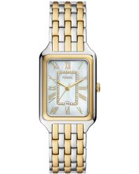 Fossil - Uhr Raquel mit quarz/3-Zeiger datum Uhrwerk 26mm Gehäusegröße und Edelstahlarmband ES5305 - Lyst