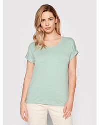 ONLY - T-Shirt Moster 15106662 Grün Loose Fit - Lyst