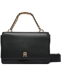 Tommy Hilfiger - Handtasche Th Refined Med Crossover Aw0Aw15725 - Lyst