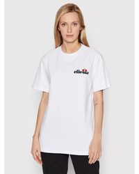 Ellesse - T-Shirt Kittin Sgk13290 Weiß Regular Fit - Lyst