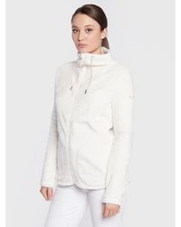 Roxy - Sweatshirt Tundra Erjft04556 Weiß Slim Fit - Lyst