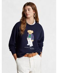 Polo Ralph Lauren - Sweatshirt Riv Bear Po 211924304001 Regular Fit - Lyst