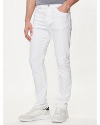 Karl Lagerfeld - Jeans 265840 542862 Weiß Regular Fit - Lyst
