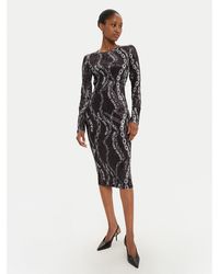 Versace Jeans Couture - Kleid Für Den Alltag 77Hao9B0 Slim Fit - Lyst