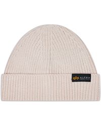 Alpha Industries - Mütze Dockers Beanie 138905 Weiß - Lyst