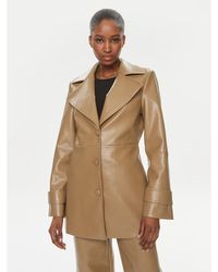 ROTATE BIRGER CHRISTENSEN - Jacke Aus Kunstleder 1121422512 Regular Fit - Lyst